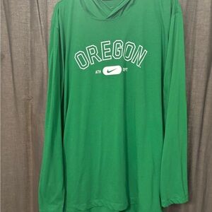 Nike Men's Green U of Oregon Hoodie